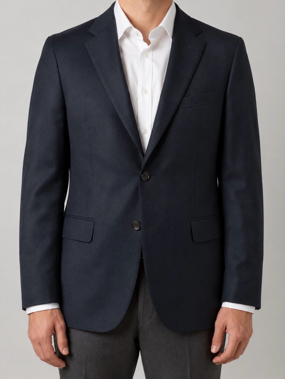 Joseph Abboud Collection Navy Wool Blazer 44 Short